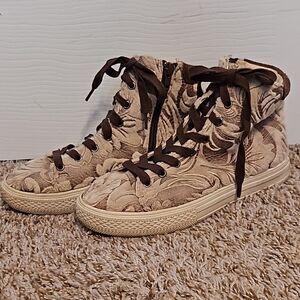 Band of Gypsies Eagle Hi-Top purple Sneakers size 6